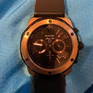 Bulova men’s marine star 0 0 m watch